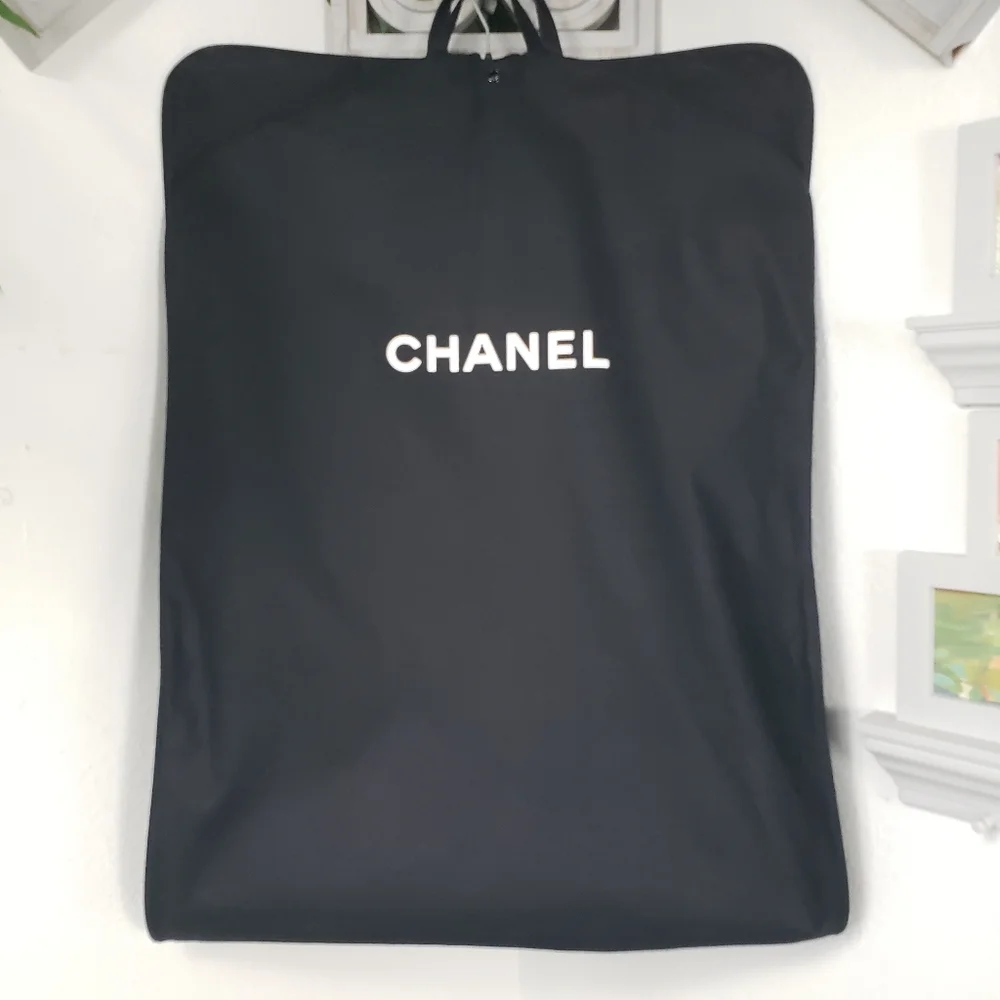 #3 Chanel Garment Black EXTRA Long 64 x 23 Formal Gown Tux Unisex Luggage Travel